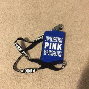 PINK ID Holder and Lanyard
